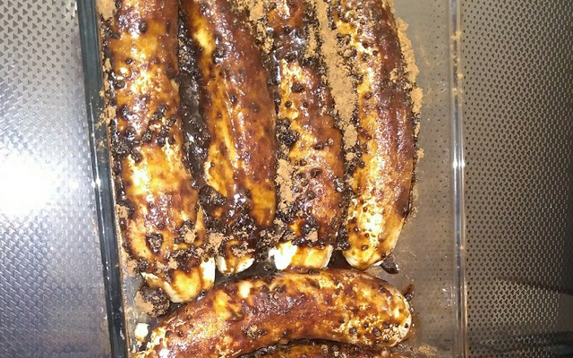 Banana caramelizada (receita simples)