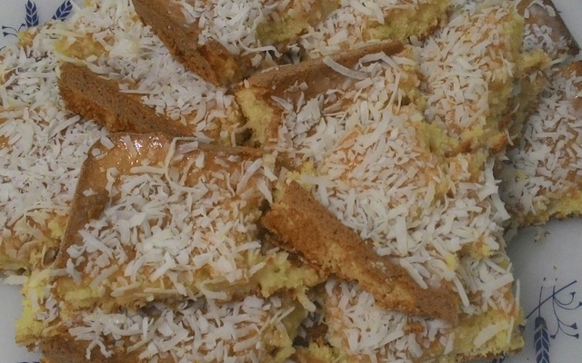 Bolo de coco prático
