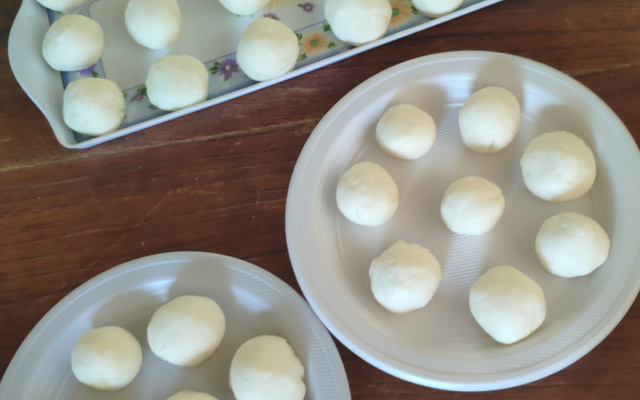 Pão de queijo com Mussarela