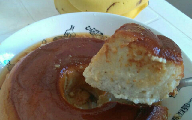Pudim de banana