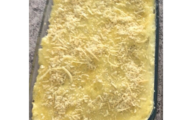 Escondidinho de batata doce com frango