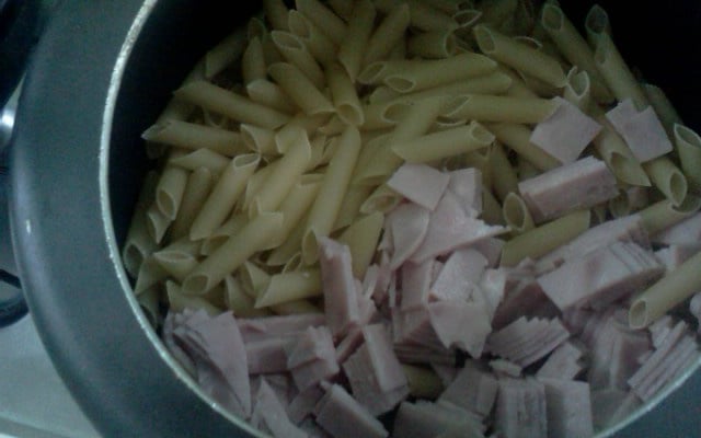 Lasanha de panela de pressão