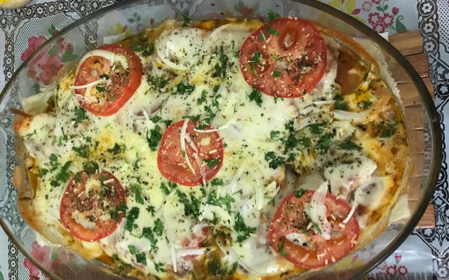 Filé de peixe da mamãe