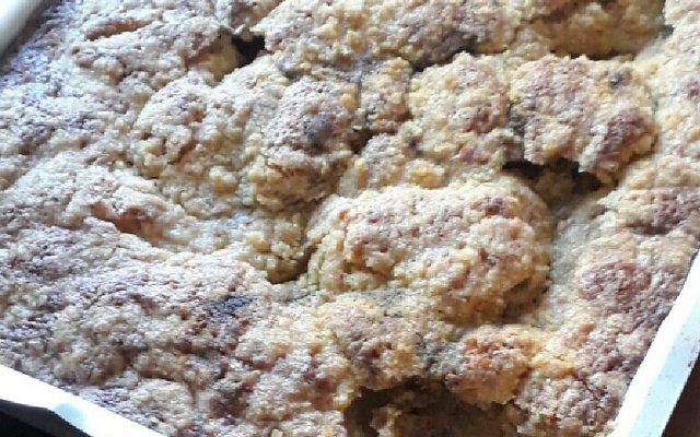 Bolo de pinhão super fácil