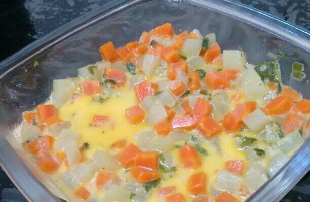 Refogado de Cenoura e Chuchu