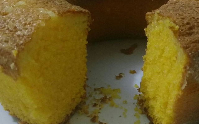 Bolo de flocão de milho