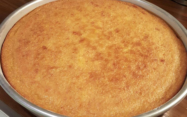 Bolo de milho cremoso