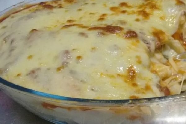 Macarrão de forno cremoso