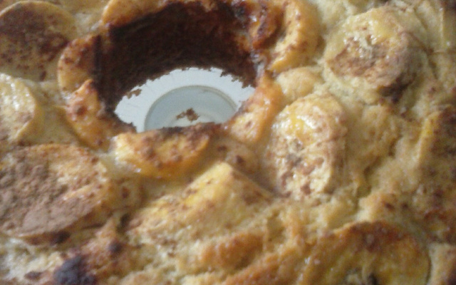 Bolo de banana da terra