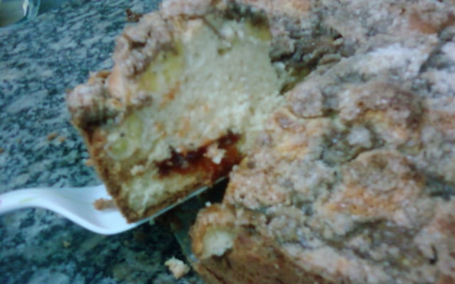 Bolo de banana prata