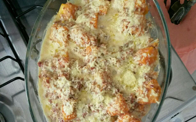 Abóbora com carne seca