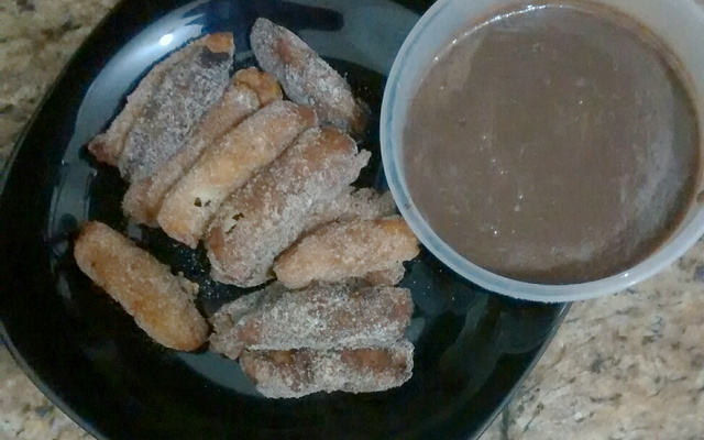 Massa para churros