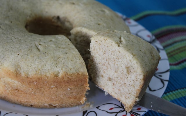 Bolo de chá verde