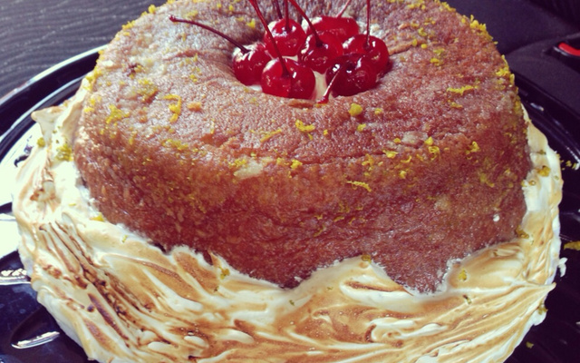 Bolo de laranja fofinho