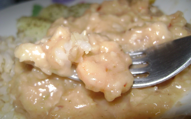 Bobó de camarão falso