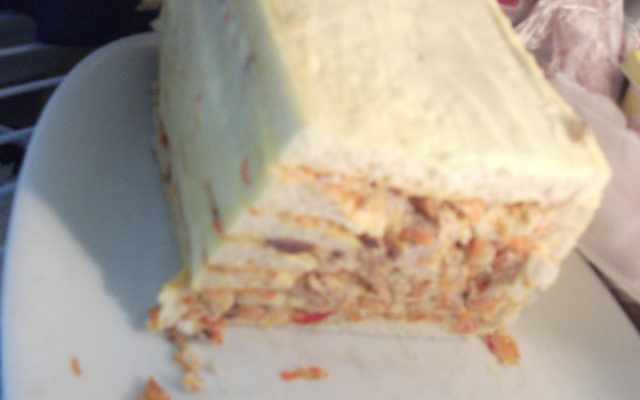 Torta gelada de frango