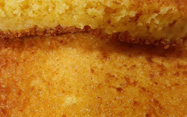 Bolo de milho cremoso