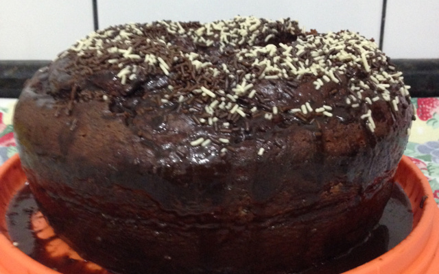 Bolo de chocolate fácil