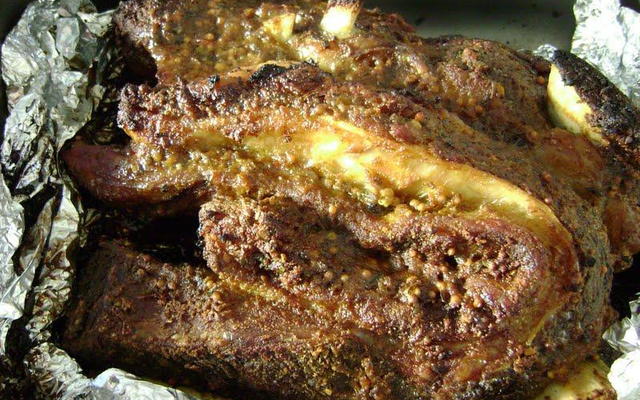 Costela temperada do Ju