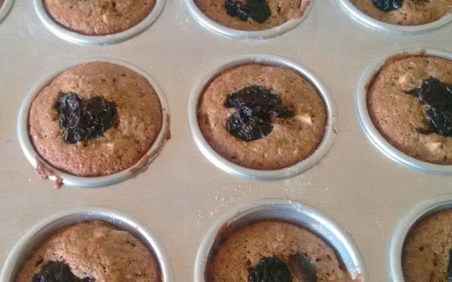 Cupcake integral saudável