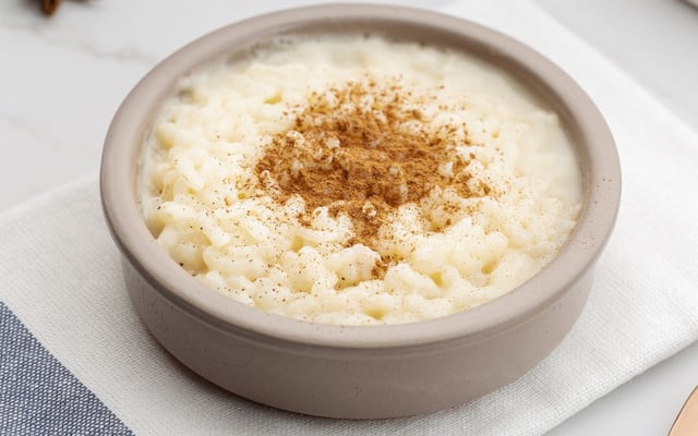 Arroz doce cremoso da Taquette