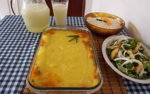 Frango com mandioca da Lu