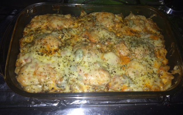 Filé de peixe da mamãe