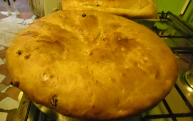 Pão doce de massa mole