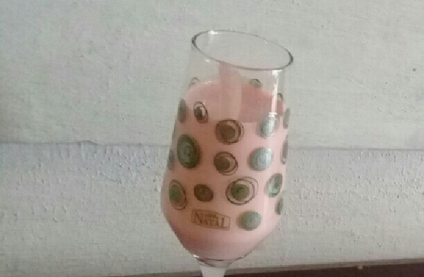 Iogurte de frutas vermelhas de kefir