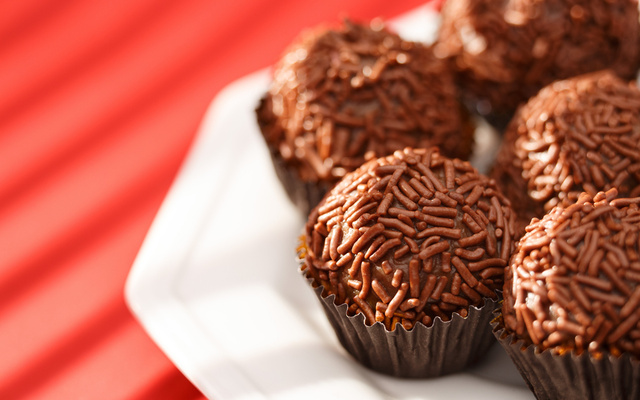 Brigadeiro de panetone