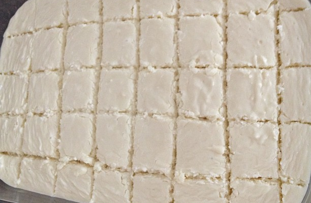 Cocada de leite ninho