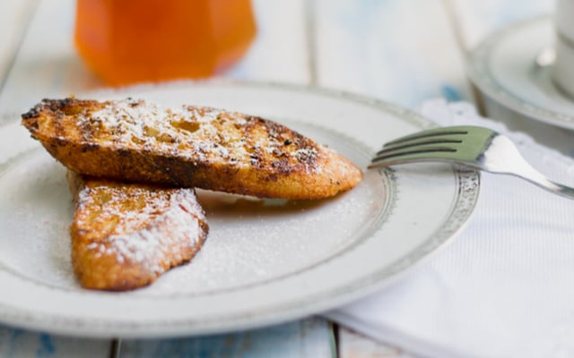 Rabanadas com leite condensado