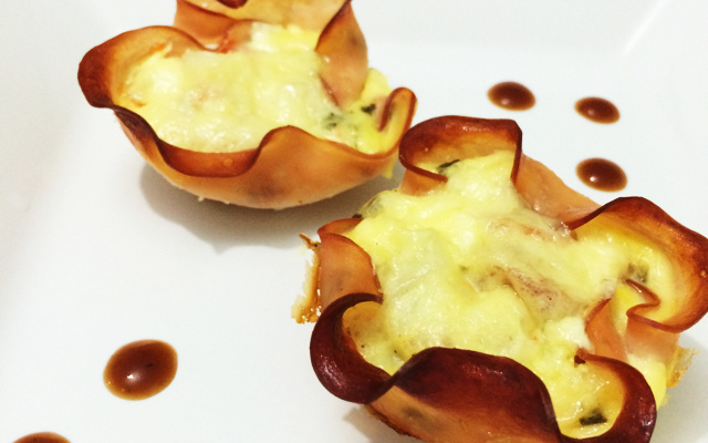 Cestinha light de peito de peru