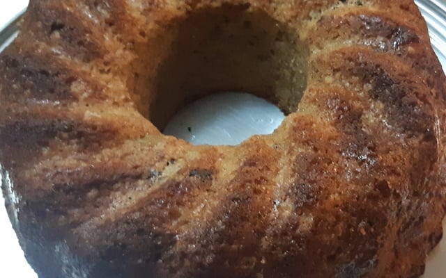 Bolo de banana e aveia da Vivi
