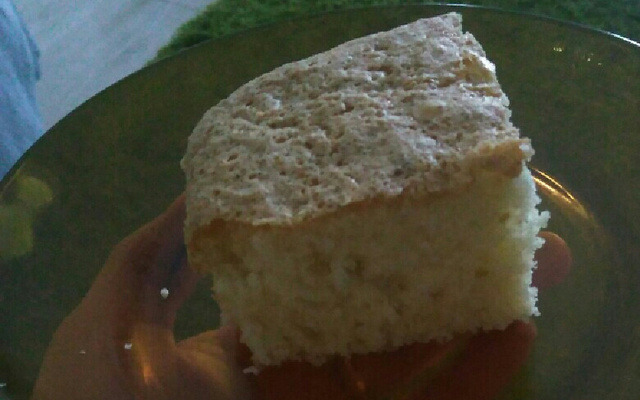 Bolo pão de ló simples