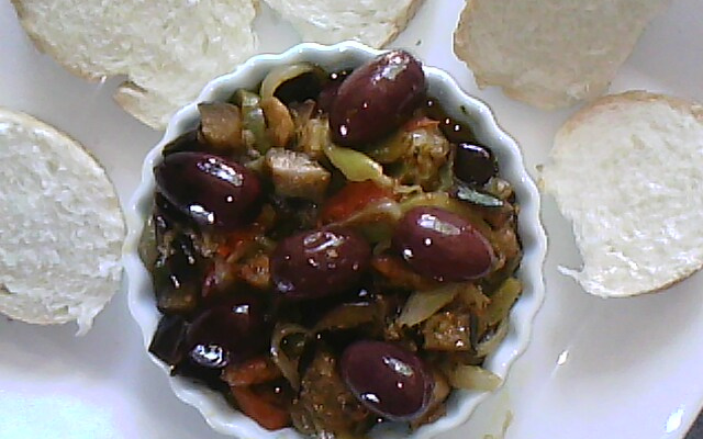 Salada de berinjela