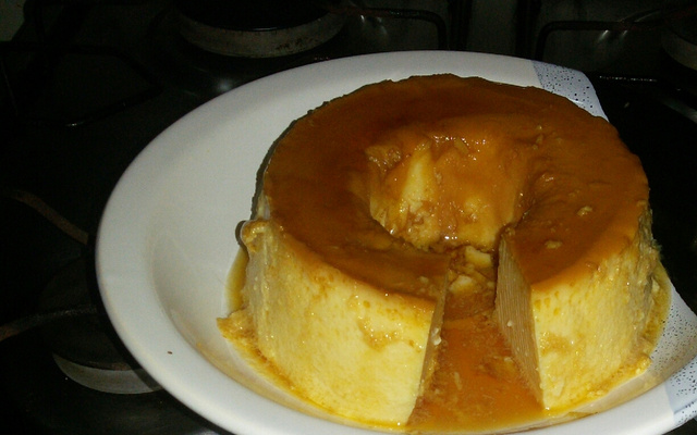 Pudim de panela de pressão