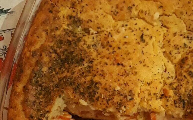 Torta rápida de liquidificador