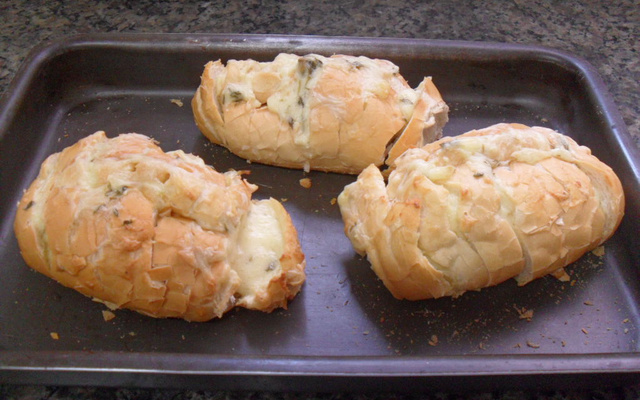 Creme de alho (pão de alho)