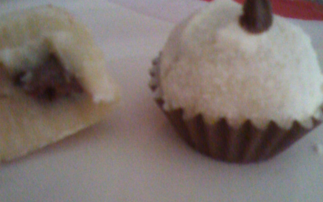 Brigadeiro de leite em pó com creme de avelã