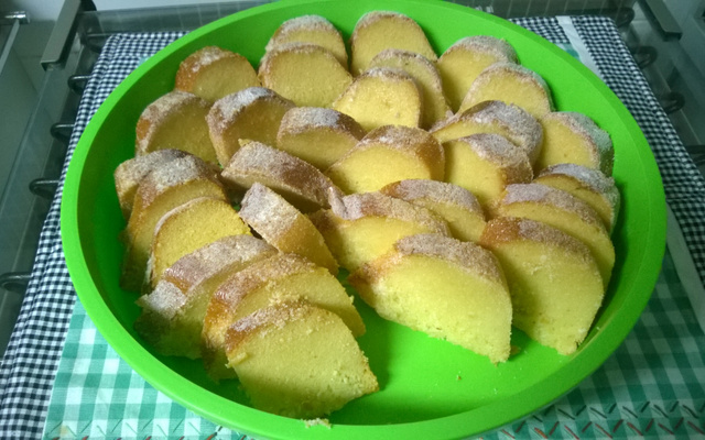 Bolo tipo queijadinha do Lúcio Cezar