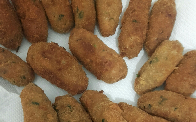 Croquete de atum