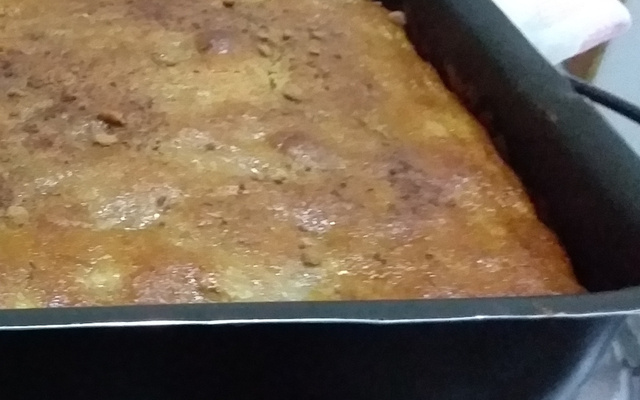 Bolo de banana nanica