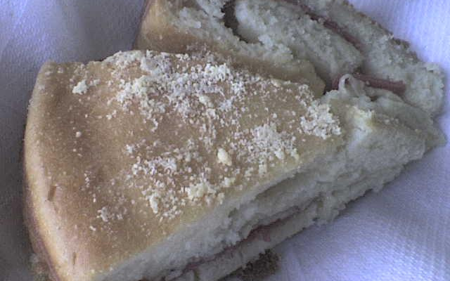 Pão de arroz cozido
