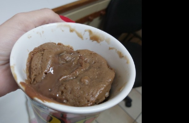 Bolo de caneca sem fermento