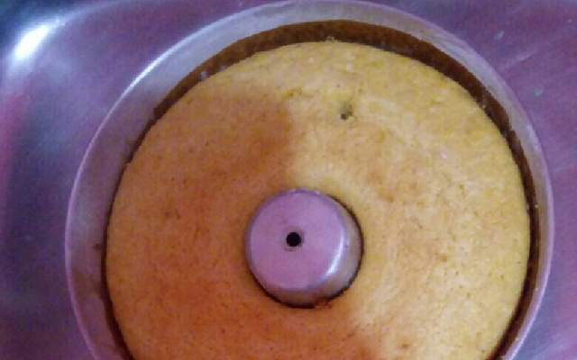 Bolo de espiga de milho verde