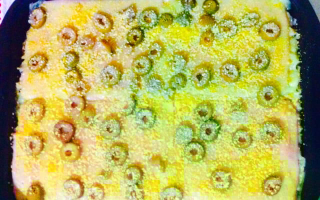 Arroz de forno com carne moída