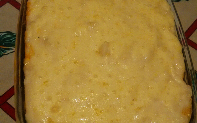 Escondidinho de aipim