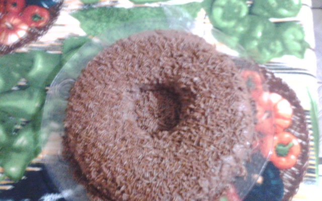 Brigadeirão de microondas