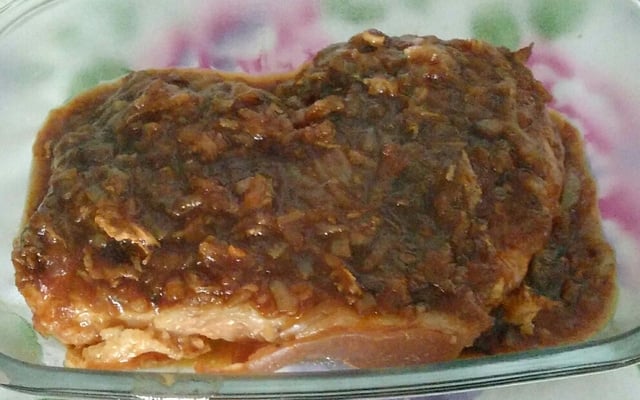 Pernil na panela de pressão muito fácil